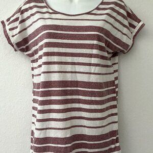 LOVELY SOULS STRIPED PRINT TOP